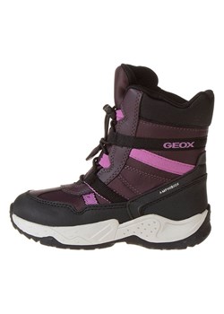 Geox Botki "Sentiero" w kolorze ciemnofioletowo-czarnym ze sklepu Limango Polska w kategorii Buty zimowe dziecięce - zdjęcie 186568403