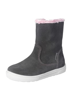 Ricosta Skórzane śniegowce "Lydia-S" w kolorze antracytowym ze sklepu Limango Polska w kategorii Buty zimowe dziecięce - zdjęcie 186568453