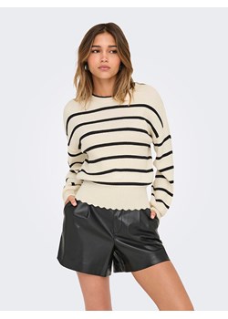 ONLY Sweter w kolorze kremowo-czarnym ze sklepu Limango Polska w kategorii Swetry damskie - zdjęcie 186568490