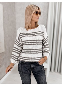 sweter rilian jasnobeżowy one size ze sklepu UBRA w kategorii Swetry damskie - zdjęcie 186568881