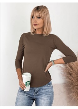 bluzka irma brązowa one size ze sklepu UBRA w kategorii Bluzki damskie - zdjęcie 186568921