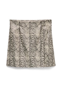 Vero Moda Spódnica z imitacji skóry Nelly 10336982 Beżowy Slim Fit ze sklepu MODIVO w kategorii Spódnice - zdjęcie 186569880