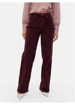 Vero Moda Spodnie materiałowe Tessa 10315350 Fioletowy Wide Leg ze sklepu MODIVO w kategorii Spodnie damskie - zdjęcie 186569883