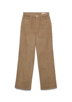 Vero Moda Spodnie materiałowe Tessa 10315350 Beżowy Wide Leg ze sklepu MODIVO w kategorii Spodnie damskie - zdjęcie 186569892