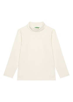 United Colors Of Benetton Bluzka 3DKEG10JU Écru Regular Fit ze sklepu MODIVO w kategorii T-shirty chłopięce - zdjęcie 186569903
