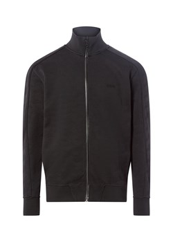 BOSS Green Bluza męska - Mirror Mężczyźni czarny jednolity ze sklepu vangraaf w kategorii Bluzy męskie - zdjęcie 186570450