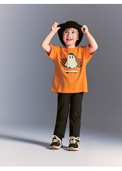 Reserved - Bawełniane legginsy - czarny - id: 093FO-99X - marki Reserved - 186571091 Reserved - Bawełniane legginsy - czarny ze sklepu Reserved w kategorii Spodnie chłopięce - zdjęcie 186571091