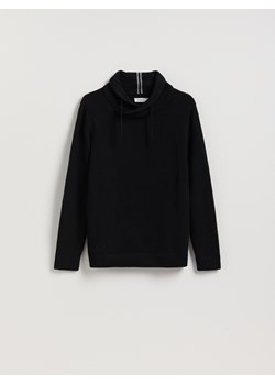Reserved - Sweter z szerokim golfem - czarny ze sklepu Reserved w kategorii Swetry męskie - zdjęcie 186571723