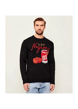 ST.Barth Sweter Heron NEGRONI | Regular Fit | z dodatkiem wełny i kaszmiru ze sklepu Gomez Fashion Store w kategorii Swetry męskie - zdjęcie 186573980