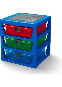 LEGO Regał w kolorze niebieskim - 34,6 x 32,6 x 37,9 cm ze sklepu Limango Polska w kategorii Pojemniki kuchenne - zdjęcie 186574932