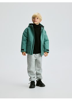 Reserved - Ocieplana kurtka parka - zielony ze sklepu Reserved w kategorii Kurtki chłopięce - zdjęcie 186575100