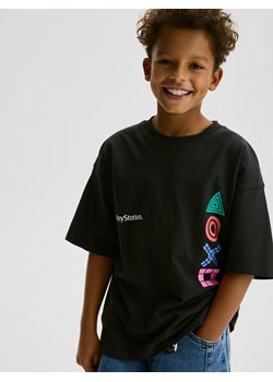 Reserved - T-shirt Playstation - czarny ze sklepu Reserved w kategorii T-shirty chłopięce - zdjęcie 186575142