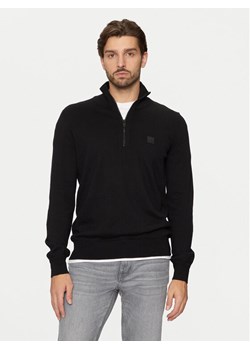 Boss Sweter Kanobix_S 50527585 Czarny Regular Fit ze sklepu MODIVO w kategorii Swetry męskie - zdjęcie 186576534