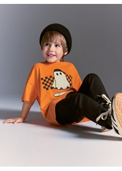 Reserved - Bawełniane legginsy - czarny - id: 093FO-99X - marki Reserved - 186576974 Reserved - Bawełniane legginsy - czarny ze sklepu Reserved w kategorii Spodnie chłopięce - zdjęcie 186576974