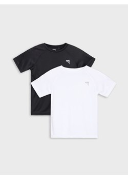 Sinsay - Koszulki 2 pack Active - czarny ze sklepu Sinsay w kategorii T-shirty chłopięce - zdjęcie 186578590
