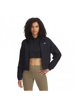 Damska kurtka treningowa Under Armour UA Rival Woven Jacket - czarna ze sklepu Sportstylestory.com w kategorii Kurtki damskie - zdjęcie 186579691
