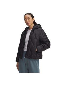Damska kurtka puchowa Under Armour Legend Down Jacket - czarna ze sklepu Sportstylestory.com w kategorii Kurtki damskie - zdjęcie 186579773