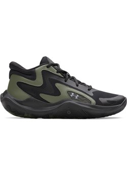 Buty do koszykówki uniseks Under Armour UA JET \'25 - zielone ze sklepu Sportstylestory.com w kategorii Buty sportowe męskie - zdjęcie 186579830