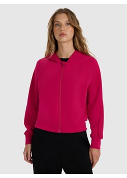 Damska bluza dresowa rozpinana z kapturem 4F 4FWAW25TSWSF1835 -  różowa ze sklepu Sportstylestory.com w kategorii Bluzy damskie - zdjęcie 186579982
