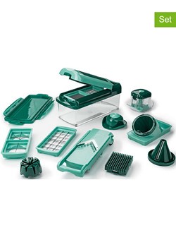 Genius 16-częściowy zestaw &quot;Nicer Dicer Fusion smart&quot; w kolorze zielonym ze sklepu Limango Polska w kategorii Akcesoria kuchenne - zdjęcie 186580543