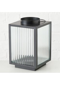 Boltze Lampion &quot;Optica&quot; w kolorze czarnym - 16 x 25 cm ze sklepu Limango Polska w kategorii Świeczniki - zdjęcie 186580733