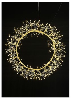 AM Design Wieniec LED w kolorze złotym - Ø 45 cm - id: 17711651 - marki Am Design - 186580770 AM Design Wieniec LED w kolorze złotym - Ø 45 cm ze sklepu Limango Polska w kategorii Oświetlenie - zdjęcie 186580770