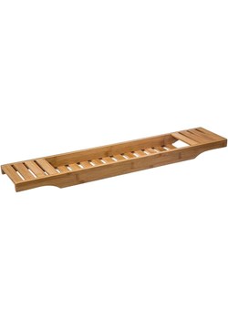 WellHome Półka w kolorze jasnobrązowym do wanny - 70 x 4,5 x 15 cm - id: 17722780 - marki Wellhome - 186580772 WellHome Półka w kolorze jasnobrązowym do wanny - 70 x 4,5 x 15 cm ze sklepu Limango Polska w kategorii Akcesoria łazienkowe - zdjęcie 186580772