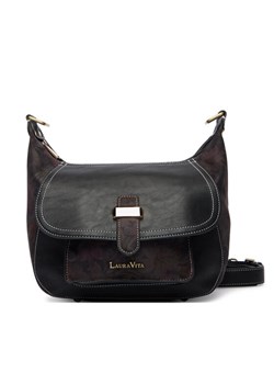 Torebka Laura Vita Sac Barna 04 Czarny ze sklepu eobuwie.pl w kategorii Listonoszki - zdjęcie 186581150