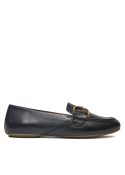 Loafersy Geox D Palmaria D45MUJ 000TU C9997 Czarny ze sklepu eobuwie.pl w kategorii Lordsy damskie - zdjęcie 186581151