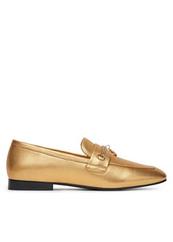 Loafersy Eva Minge CYNIA-LT2513-37 Złoty ze sklepu eobuwie.pl w kategorii Lordsy damskie - zdjęcie 186581211