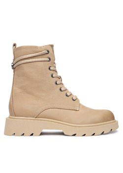 Trapery Tamaris 1-25219-45 Beżowy ze sklepu eobuwie.pl w kategorii Workery damskie - zdjęcie 186581214