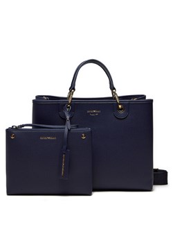 Torebka Emporio Armani EW000360 AF12036 MB051 Granatowy ze sklepu eobuwie.pl w kategorii Torby Shopper bag - zdjęcie 186581253