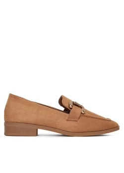 Loafersy DeeZee RD2 Brązowy ze sklepu eobuwie.pl w kategorii Lordsy damskie - zdjęcie 186581271