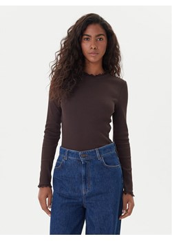 ONLY Bluzka Leslie 15277888 Brązowy Regular Fit - id: 0000305440655 - marki ONLY - 186582453 ONLY Bluzka Leslie 15277888 Brązowy Regular Fit ze sklepu MODIVO w kategorii Bluzki damskie - zdjęcie 186582453