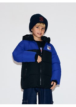 Reserved - Ocieplana kurtka NHL New York Rangers - niebieski ze sklepu Reserved w kategorii Kurtki chłopięce - zdjęcie 186584153