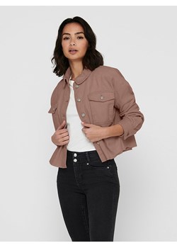 ONLY Kurtka sztruksowa w kolorze szaroróżowym ze sklepu Limango Polska w kategorii Kurtki damskie - zdjęcie 186584371