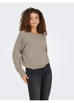 ONLY Sweter w kolorze szarobrązowym ze sklepu Limango Polska w kategorii Swetry damskie - zdjęcie 186584640