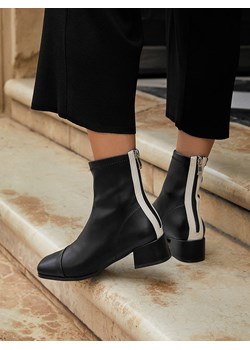 Bellucci Botki w kolorze czarno-białym ze sklepu Limango Polska w kategorii Botki - zdjęcie 186584691