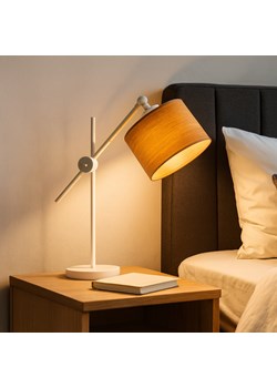 Nowoczesna lampka stołowa na czarnym stelażu MALI ECO - id: 10883 - marki Ciekot Partners Sp. Z O. O. - 186585594 Nowoczesna lampka stołowa na czarnym stelażu MALI ECO ze sklepu Lysne w kategorii Lampy stołowe - zdjęcie 186585594