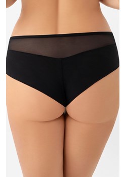 Gorsenia figi damskie brazyliany czarne Ottavia K949, Kolor czarno-zielony, Rozmiar M, Gorsenia ze sklepu Intymna w kategorii Majtki damskie - zdjęcie 186586850