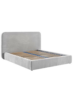 Tapicerowane łóżko dwuosobowe z zagłówkiem 180x200 - 32 kolory D9-D38 - id: 53351 - marki Elior - 186587002 Tapicerowane łóżko dwuosobowe z zagłówkiem 180x200 - 32 kolory D9-D38 ze sklepu Edinos.pl w kategorii Łóżka i materace - zdjęcie 186587002