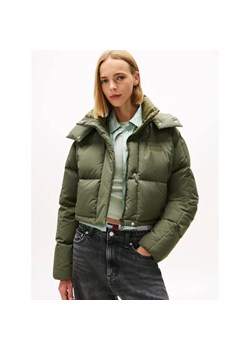Tommy Jeans Puchowa kurtka ALASKA GRID | Cropped Fit ze sklepu Gomez Fashion Store w kategorii Kurtki damskie - zdjęcie 186587793