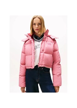 Tommy Jeans Puchowa kurtka ALASKA GRID | Cropped Fit ze sklepu Gomez Fashion Store w kategorii Kurtki damskie - zdjęcie 186587803