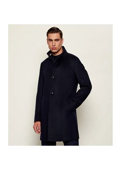 BOSS BLACK Wełniany płaszcz H-Hyde-SU-254 | z dodatkiem kaszmiru ze sklepu Gomez Fashion Store w kategorii Płaszcze męskie - zdjęcie 186587883