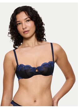 Triumph Biustonosz balkonetka Comfort Glam 10224928 Czarny ze sklepu MODIVO w kategorii Biustonosze - zdjęcie 186588372