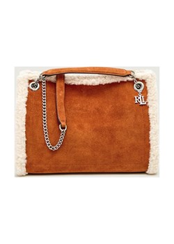 LAUREN RALPH LAUREN Torebka na ramię Bradley | shearling | zamsz ze sklepu Gomez Fashion Store w kategorii Torebki damskie - zdjęcie 186589814