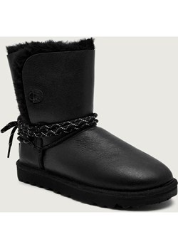 UGG Śniegowce W BAILEY TIE | skóra ze sklepu Gomez Fashion Store w kategorii Śniegowce damskie - zdjęcie 186589872
