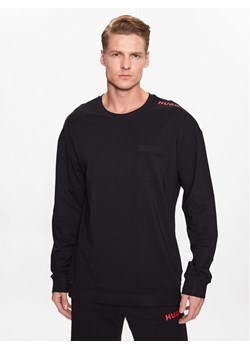 Hugo Bluza 50478910 Czarny Relaxed Fit ze sklepu MODIVO w kategorii Bluzy męskie - zdjęcie 186595560