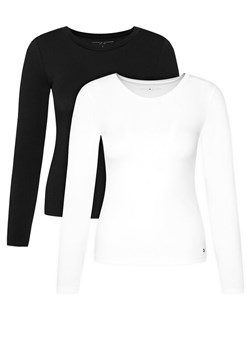 Tommy Hilfiger Komplet 2 bluzek UW0UW06132 Kolorowy Slim Fit - id: 0000305358462 - marki Tommy Hilfiger - 186595564 Tommy Hilfiger Komplet 2 bluzek UW0UW06132 Kolorowy Slim Fit ze sklepu MODIVO w kategorii Bluzki damskie - zdjęcie 186595564