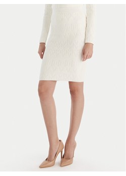 Marciano Guess Spódnica ołówkowa 5BGD00 5661Z Écru Slim Fit ze sklepu MODIVO w kategorii Spódnice - zdjęcie 186595593
